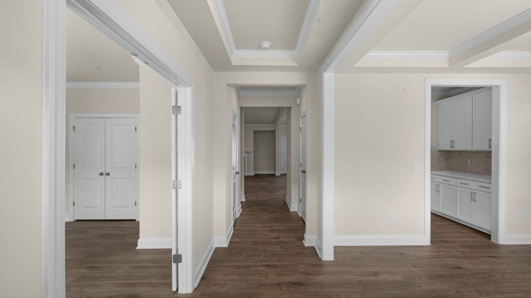 Spacious, unfurnished interior of a new home in Collins Ridge, Hillsborough (Image 21).