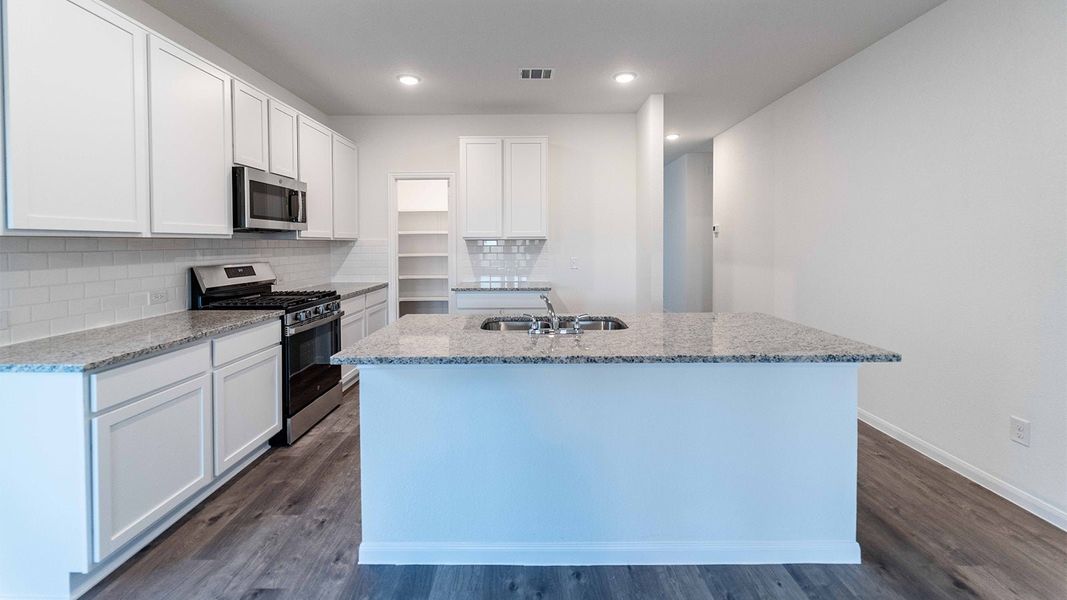 Furnished interior view inside a new home in Sunset Oaks, Maxwell (Image 3).