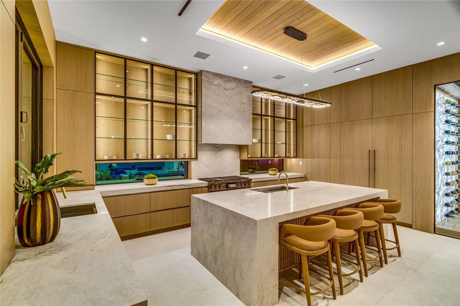 Furnished interior view inside a new home in , Ocean Ridge (Image 73).