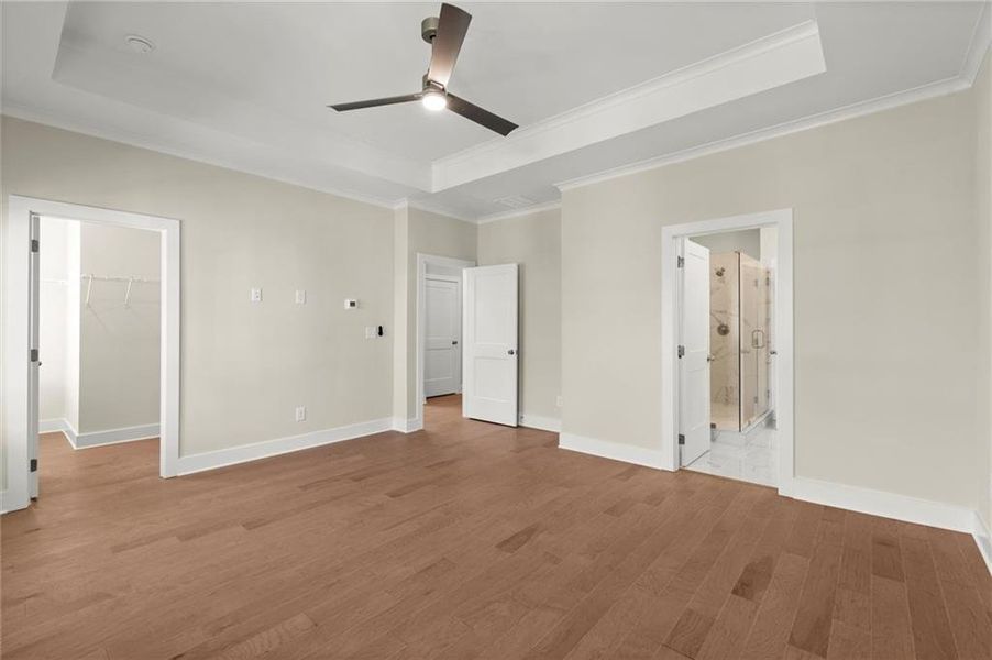 Spacious, unfurnished interior of a new home in West Town, Atlanta (Image 22).