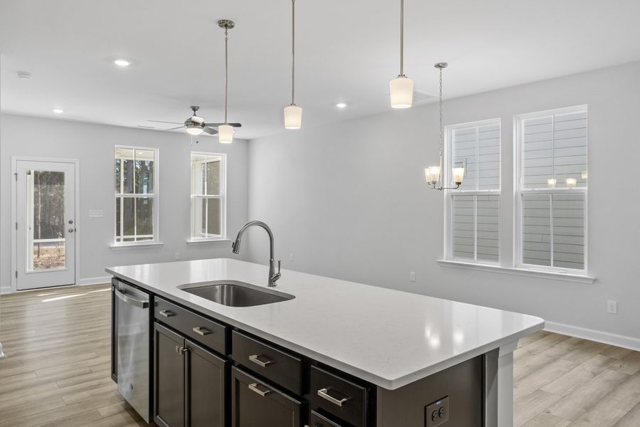 Furnished interior view inside a new home in Sweetbrier, Durham (Image 10).