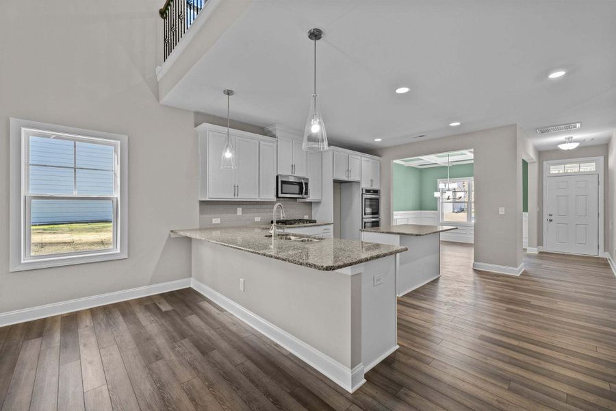 Representative furnished interior of a home built from the Rivermist by Caviness & Cates Communities in Maggie Way, Wendell (Image 228).