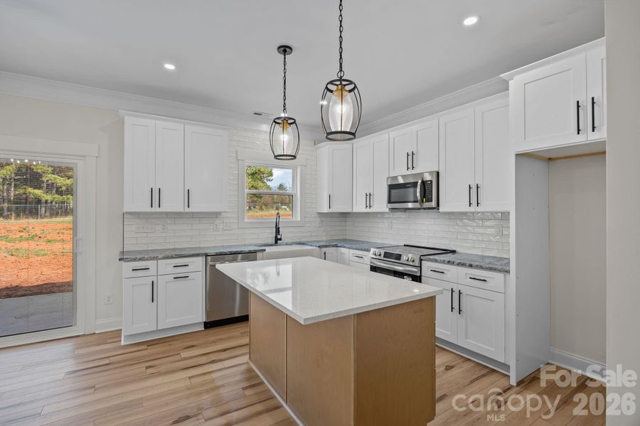 Furnished interior view inside a new home in , Salisbury (Image 7).