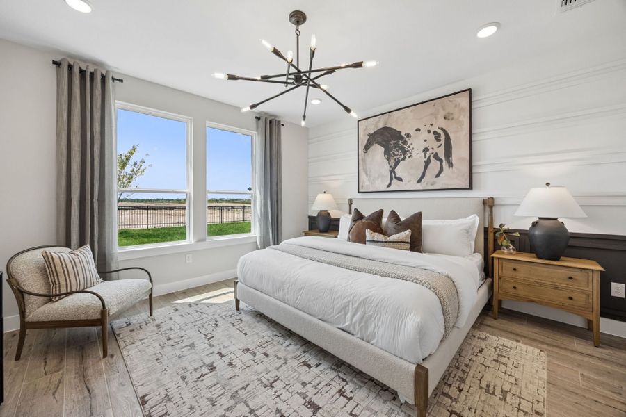 Representative furnished interior of a home built from the Prestige by Del Webb in Del Webb Bridgeland, Cypress (Image 12).