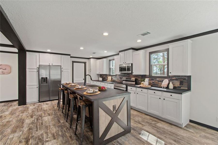 Furnished interior view inside a new home in , Waleska (Image 11).