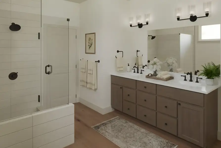 Furnished interior view inside a new home in Stonehaven, Winder (Image 41).