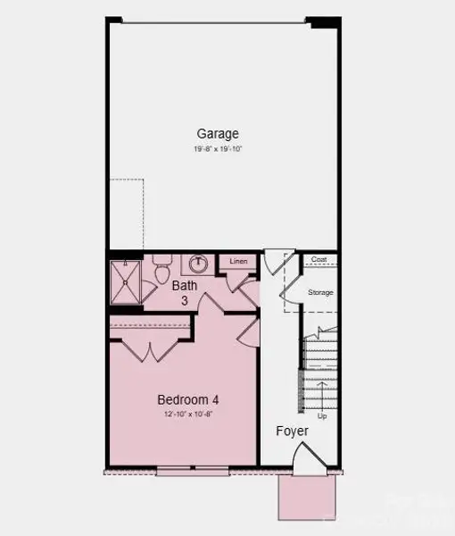 Additional Highlights Include: a main floor bedroom with a full bathroom, and a shower with a ledge in the primary bathroom.