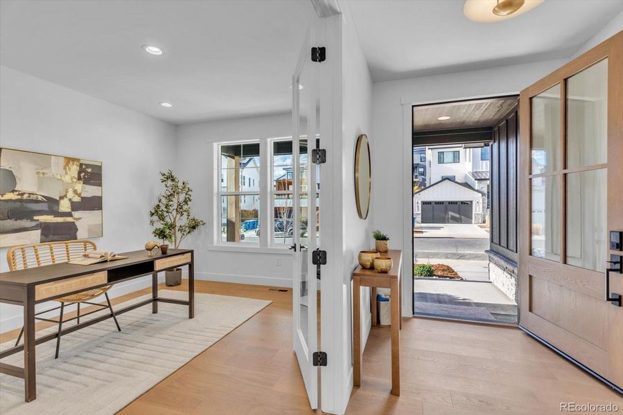 Furnished interior view inside a new home in , Louisville (Image 6).
