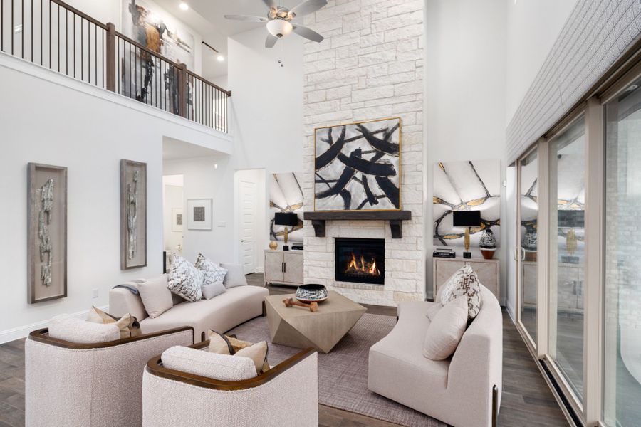 Representative furnished interior of a home built from the Kirby by UnionMain Homes in Cambridge Crossing, Celina (Image 45). Representative furnished interior of a home built from the Kirby by UnionMain Homes in Cambridge Crossing, Celina (Image 45).