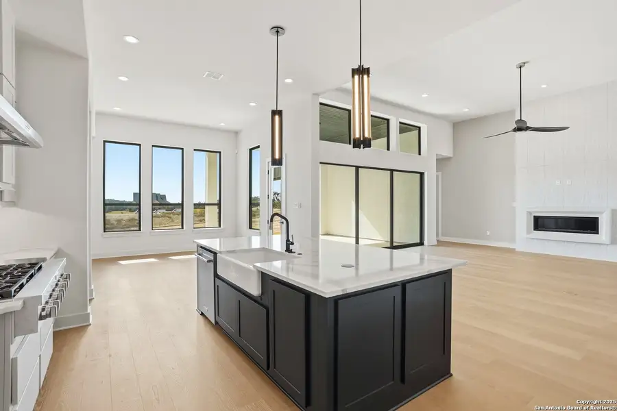 Furnished interior view inside a new home in George's Ranch, Boerne (Image 9). Furnished interior view inside a new home in George's Ranch, Boerne (Image 9).