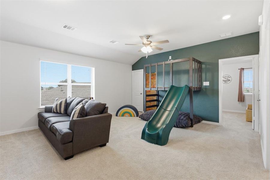 Furnished interior view inside a new home in , Denton (Image 8).