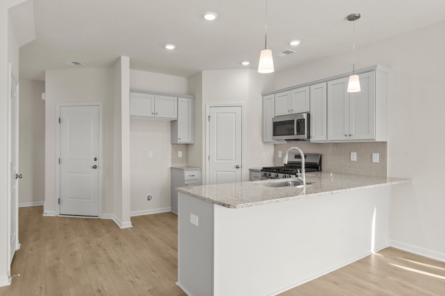 Furnished interior view inside a new home in Tucker Ridge, Pendleton (Image 8).