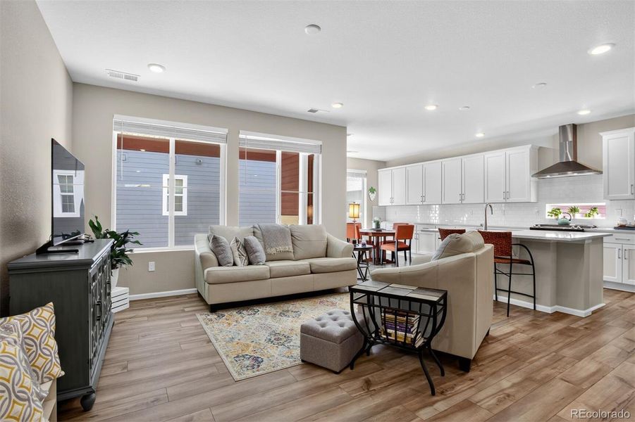 Furnished interior view inside a new home in Green Valley Ranch, Aurora (Image 8).