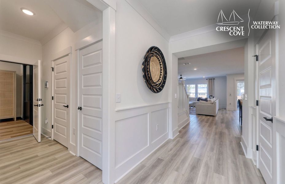 Representative furnished interior of a home built from the Vanderbilt - Waterway Collection by Pulte Homes in Crescent Cove, Myrtle Beach (Image 31).