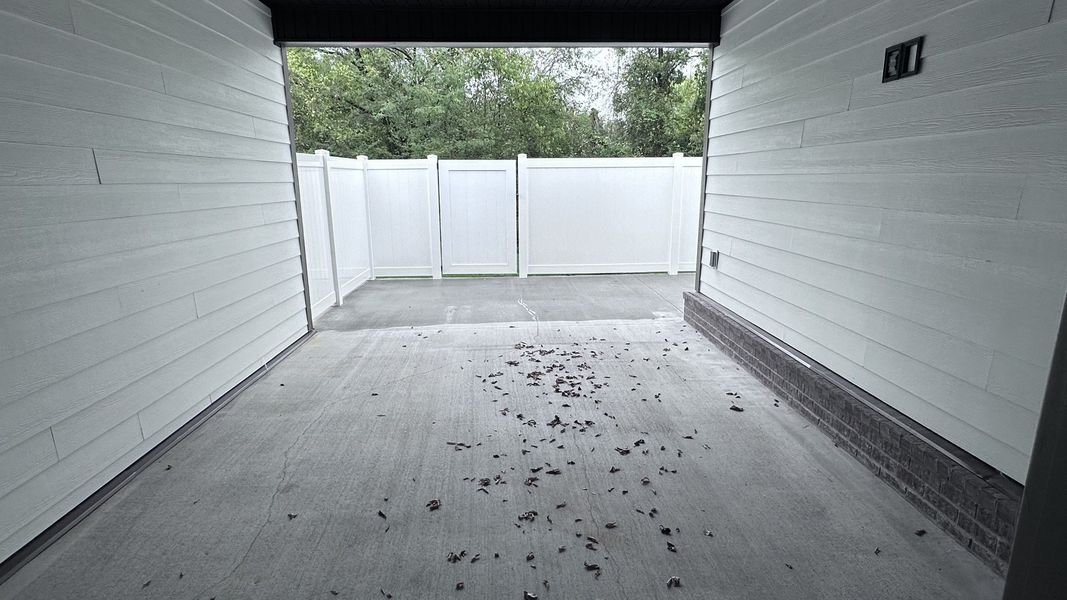 Exterior details and patio area of a home in Veterans Cove, Murfreesboro (Image 19).