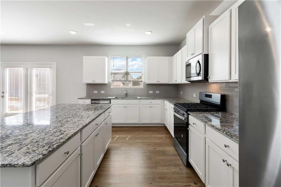 Furnished interior view inside a new home in , Atlanta (Image 10).