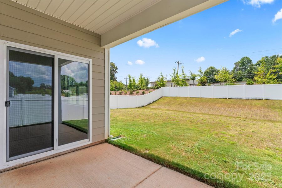 Exterior details and patio area of a home in Azalea Ridge, Mount Holly (Image 18).