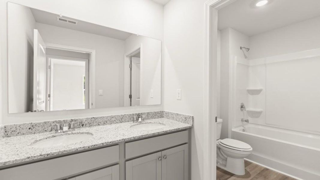 Furnished interior view inside a new home in Fairhaven, Lithia Springs (Image 8).