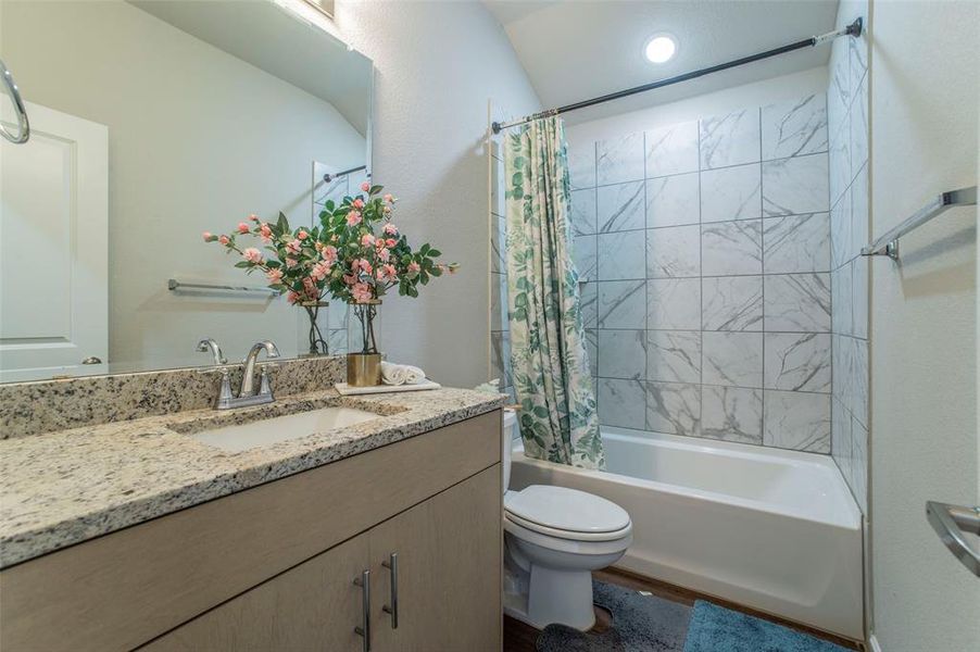 Furnished interior view inside a new home in , Aubrey (Image 12).