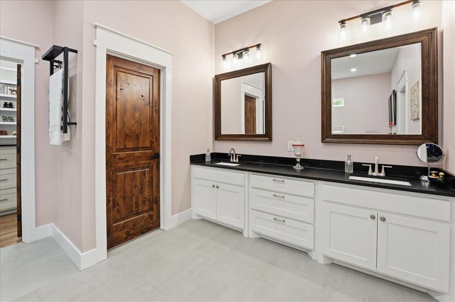 Master bathroom