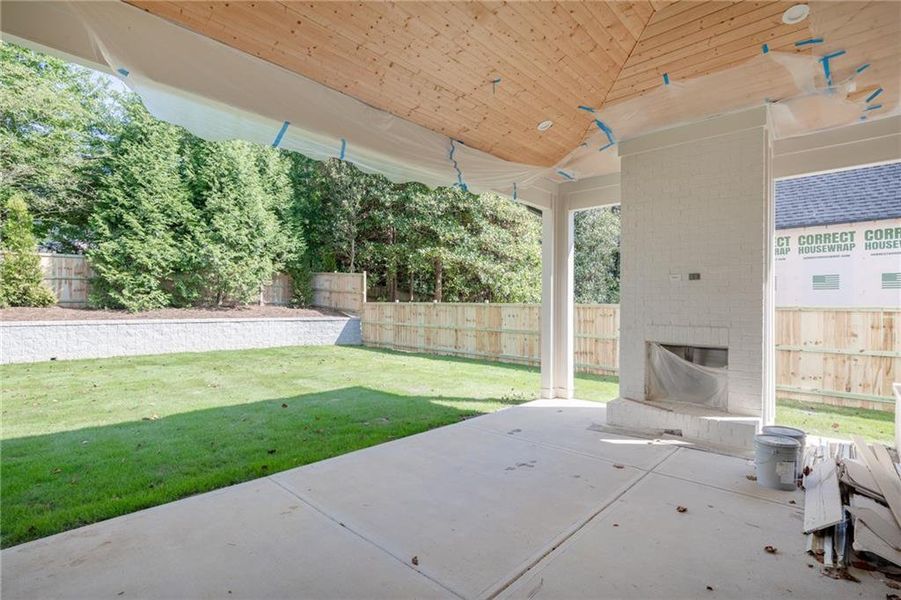 Exterior details and patio area of a home in , Alpharetta (Image 9).
