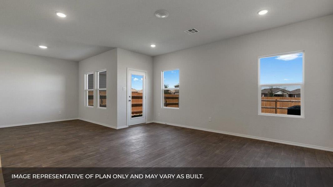 Spacious, unfurnished interior of a new home in Bar W Ranch, Leander (Image 13). Spacious, unfurnished interior of a new home in Bar W Ranch, Leander (Image 13).