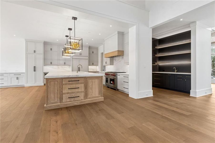 Furnished interior view inside a new home in , Suwanee (Image 6).
