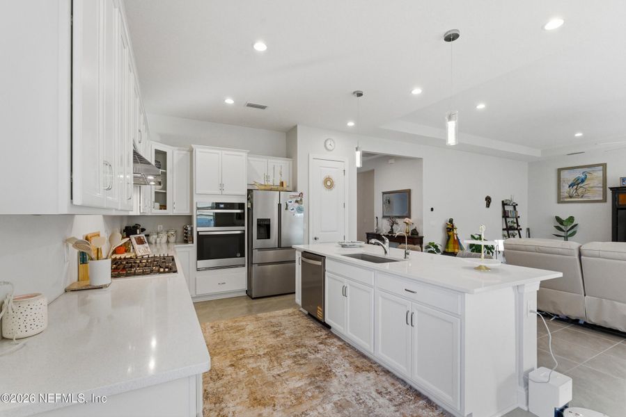 Furnished interior view inside a new home in , St. Johns (Image 30).