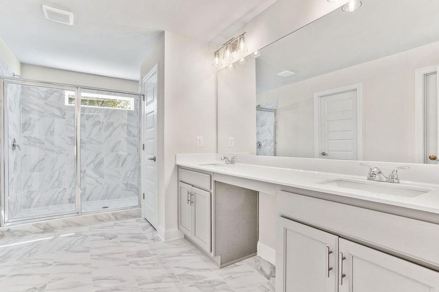 Furnished interior view inside a new home in Waters Edge, Mansfield (Image 4).