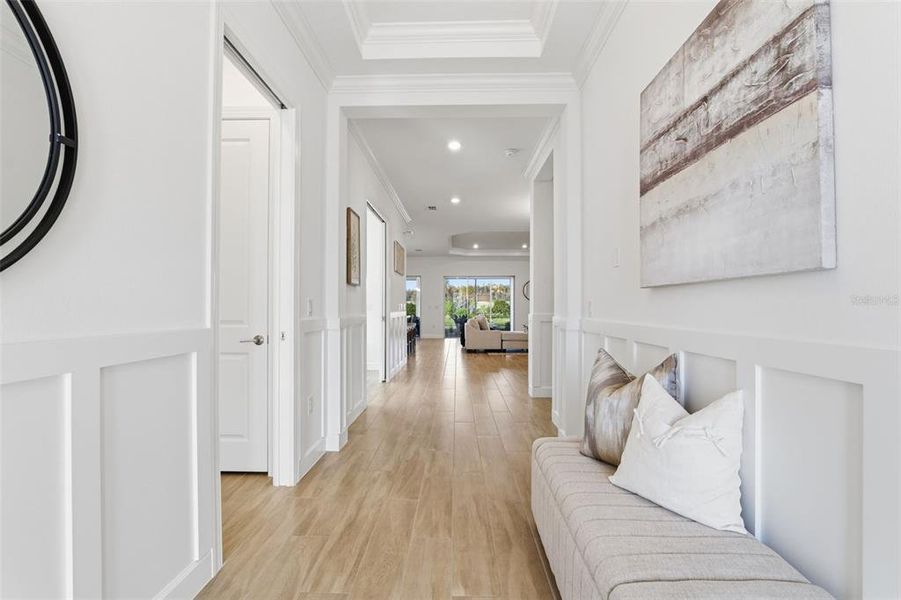 Furnished interior view inside a new home in , Wesley Chapel (Image 9). Furnished interior view inside a new home in , Wesley Chapel (Image 9).