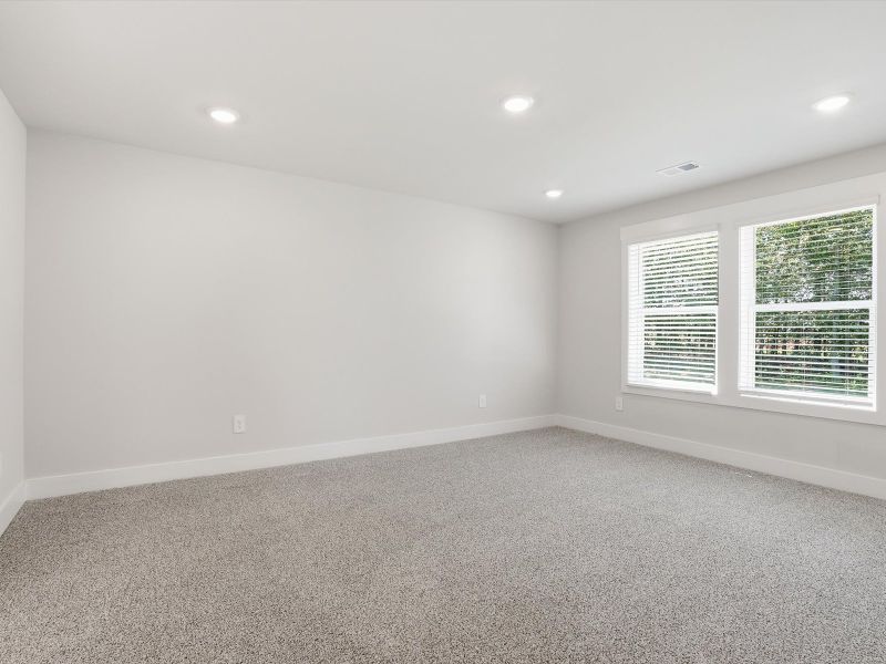 Spacious, unfurnished interior of a new home in Cedar Shoals - Signature Collection, Piedmont (Image 14). Spacious, unfurnished interior of a new home in Cedar Shoals - Signature Collection, Piedmont (Image 14).