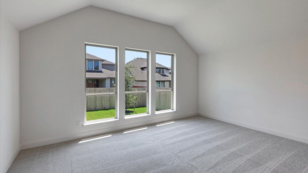 Spacious, unfurnished interior of a new home in Kallison Ranch, San Antonio (Image 12). Spacious, unfurnished interior of a new home in Kallison Ranch, San Antonio (Image 12).