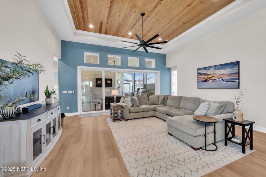 Furnished interior view inside a new home in Seven Pines, Jacksonville (Image 37). Furnished interior view inside a new home in Seven Pines, Jacksonville (Image 37).