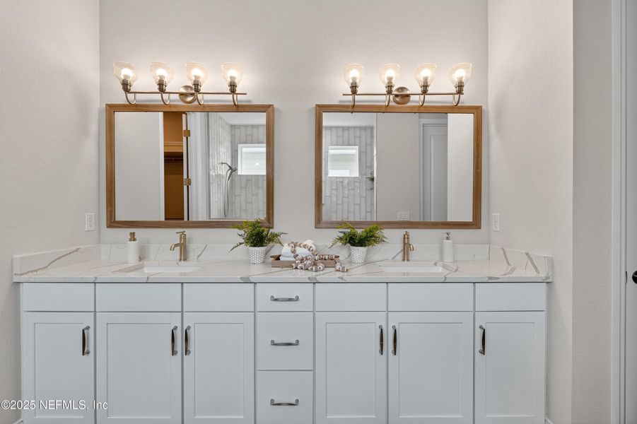 Furnished interior view inside a new home in RiverTown - WaterSong, St. Johns (Image 40).