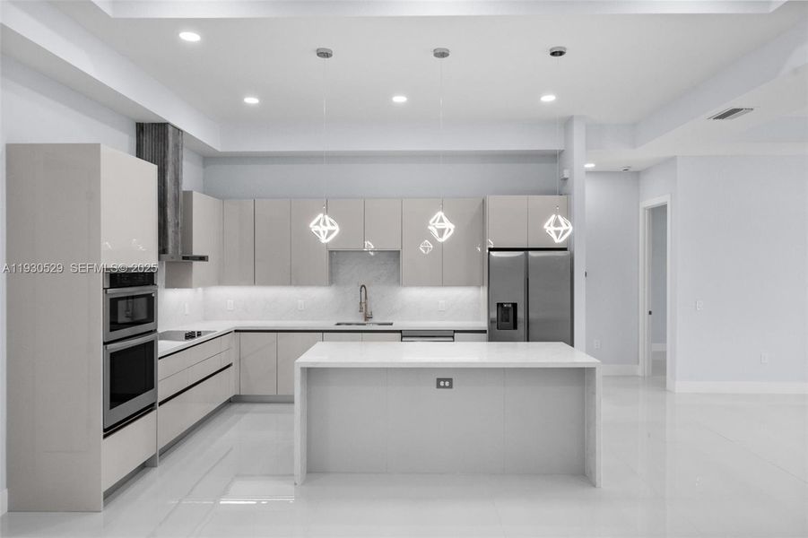 Furnished interior view inside a new home in , Naples (Image 8).