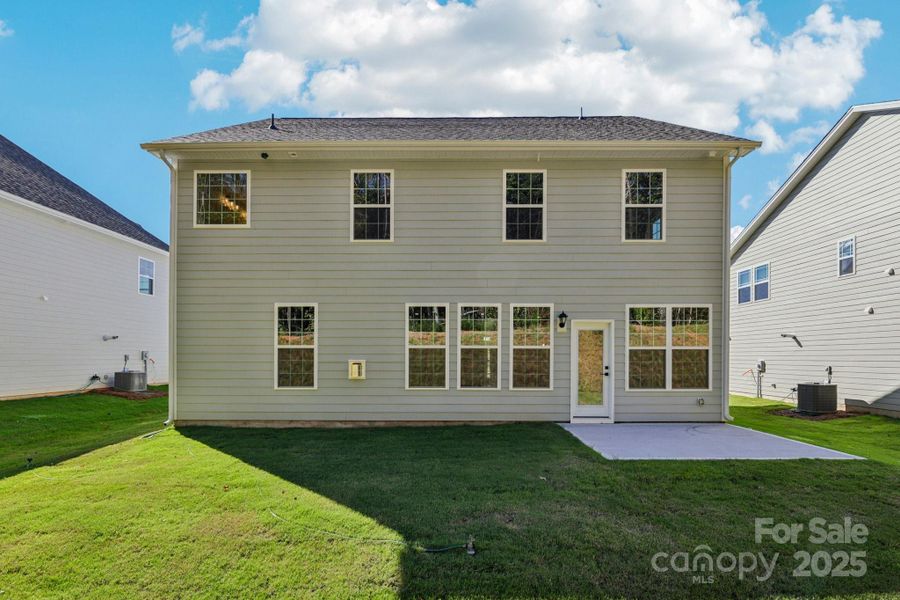 Exterior details and patio area of a home in Falls Cove, Troutman (Image 3). Exterior details and patio area of a home in Falls Cove, Troutman (Image 3).