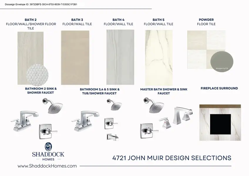 Sample of building materials used in homes in Ridgeline - 70' Lots, McKinney (Image 4). Sample of building materials used in homes in Ridgeline - 70' Lots, McKinney (Image 4).