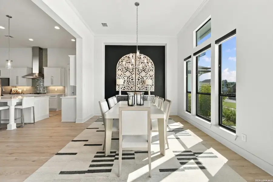 Furnished interior view inside a new home in , San Antonio (Image 18). Furnished interior view inside a new home in , San Antonio (Image 18).