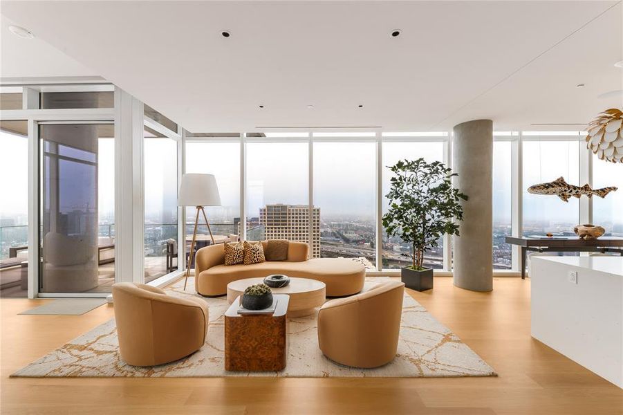 Furnished interior view inside a new home in , Dallas (Image 24). Furnished interior view inside a new home in , Dallas (Image 24).