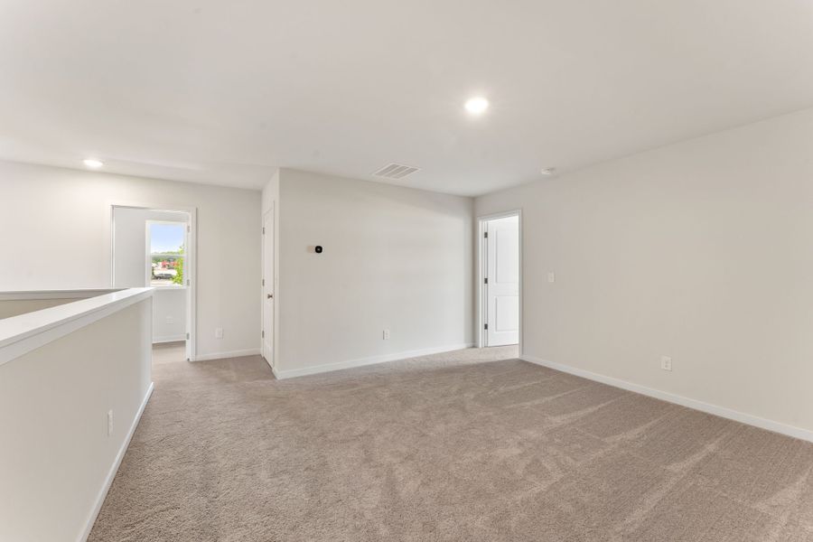 A large empty room.