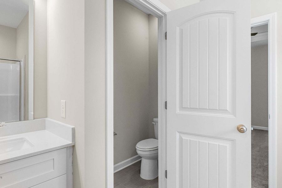 Representative furnished interior of a home built from the Rivermist by Caviness & Cates Communities in Maggie Way, Wendell (Image 290).