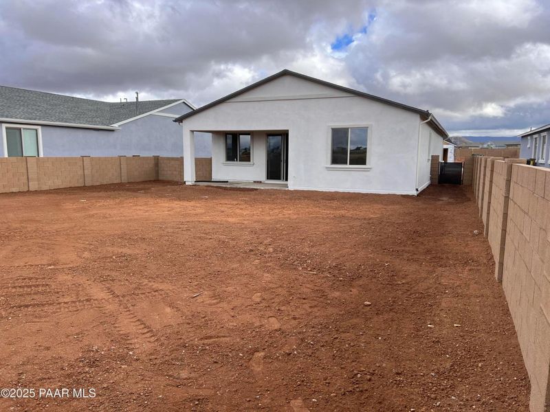 Exterior details and patio area of a home in North Ridge at Pronghorn Ranch, Prescott Valley (Image 2). Exterior details and patio area of a home in North Ridge at Pronghorn Ranch, Prescott Valley (Image 2).