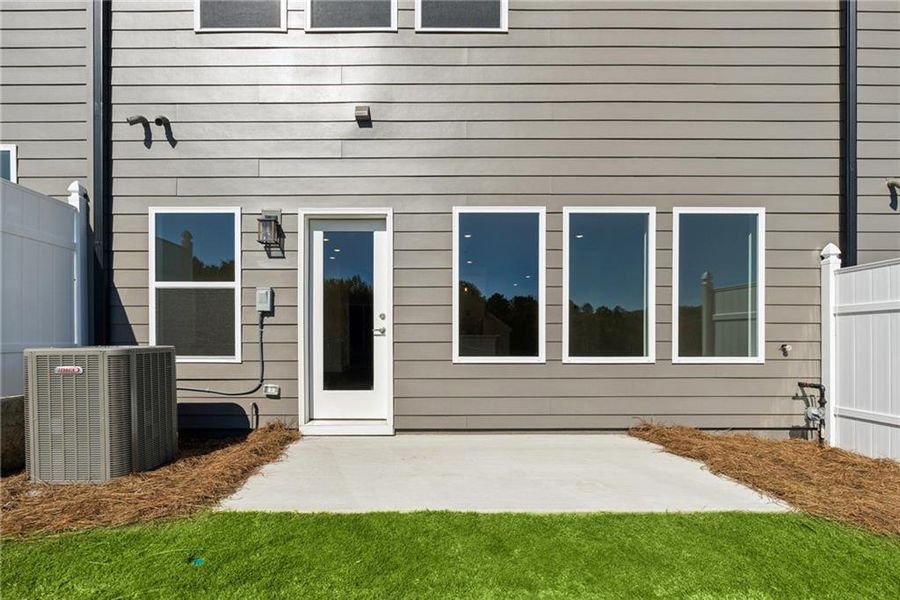 Exterior details and patio area of a home in Grandview Terrace, Canton (Image 3). Exterior details and patio area of a home in Grandview Terrace, Canton (Image 3).