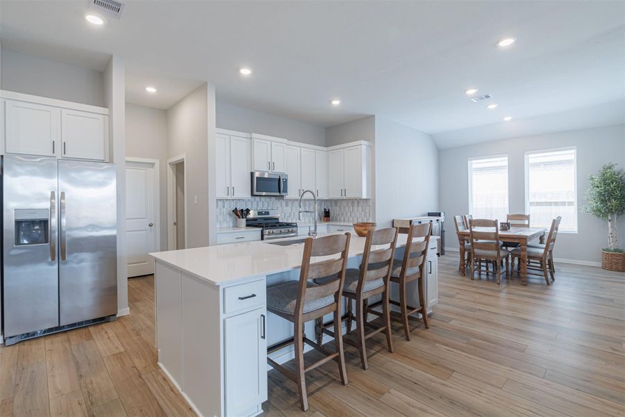 Furnished interior view inside a new home in Lago Mar, Texas City (Image 13).