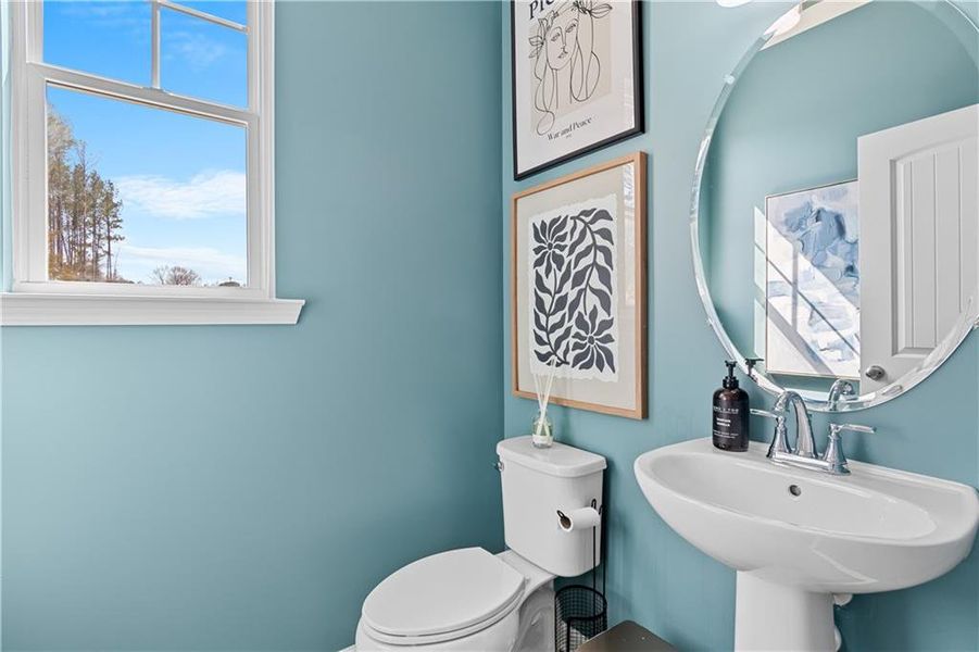 Furnished interior view inside a new home in Bowers Farm, McDonough (Image 32).