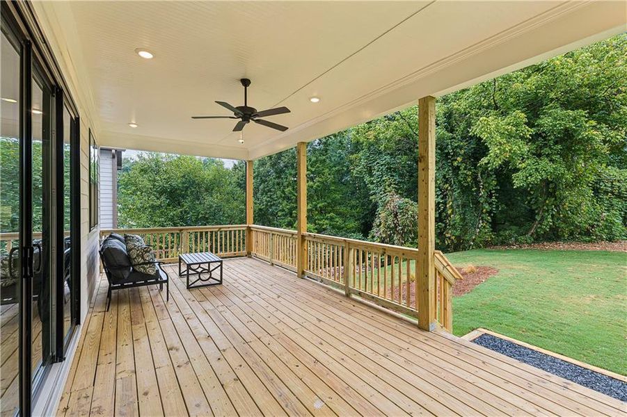 Exterior details and patio area of a home in , Scottdale (Image 4). Exterior details and patio area of a home in , Scottdale (Image 4).