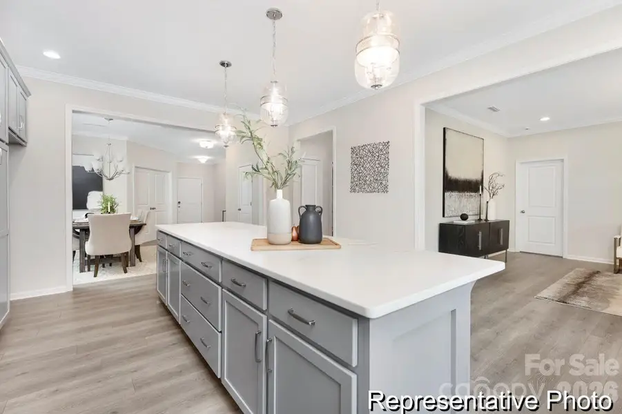 Furnished interior view inside a new home in Morrow Brook, Albemarle (Image 9).