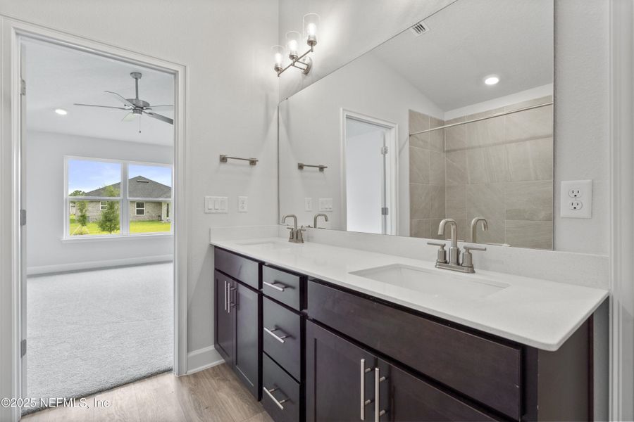 Furnished interior view inside a new home in Shadow Crest at Rolling Hills, Green Cove Springs (Image 5).