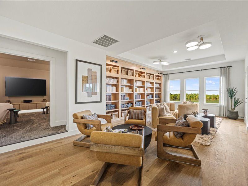Furnished interior view inside a new home in Nelson Lake Estates, Rockwall (Image 32).