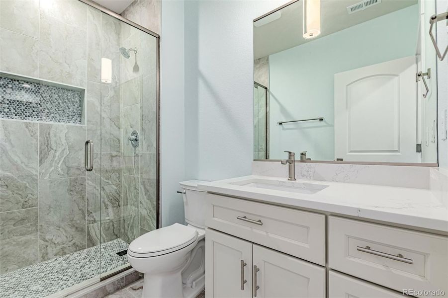 Furnished interior view inside a new home in , Firestone (Image 17).